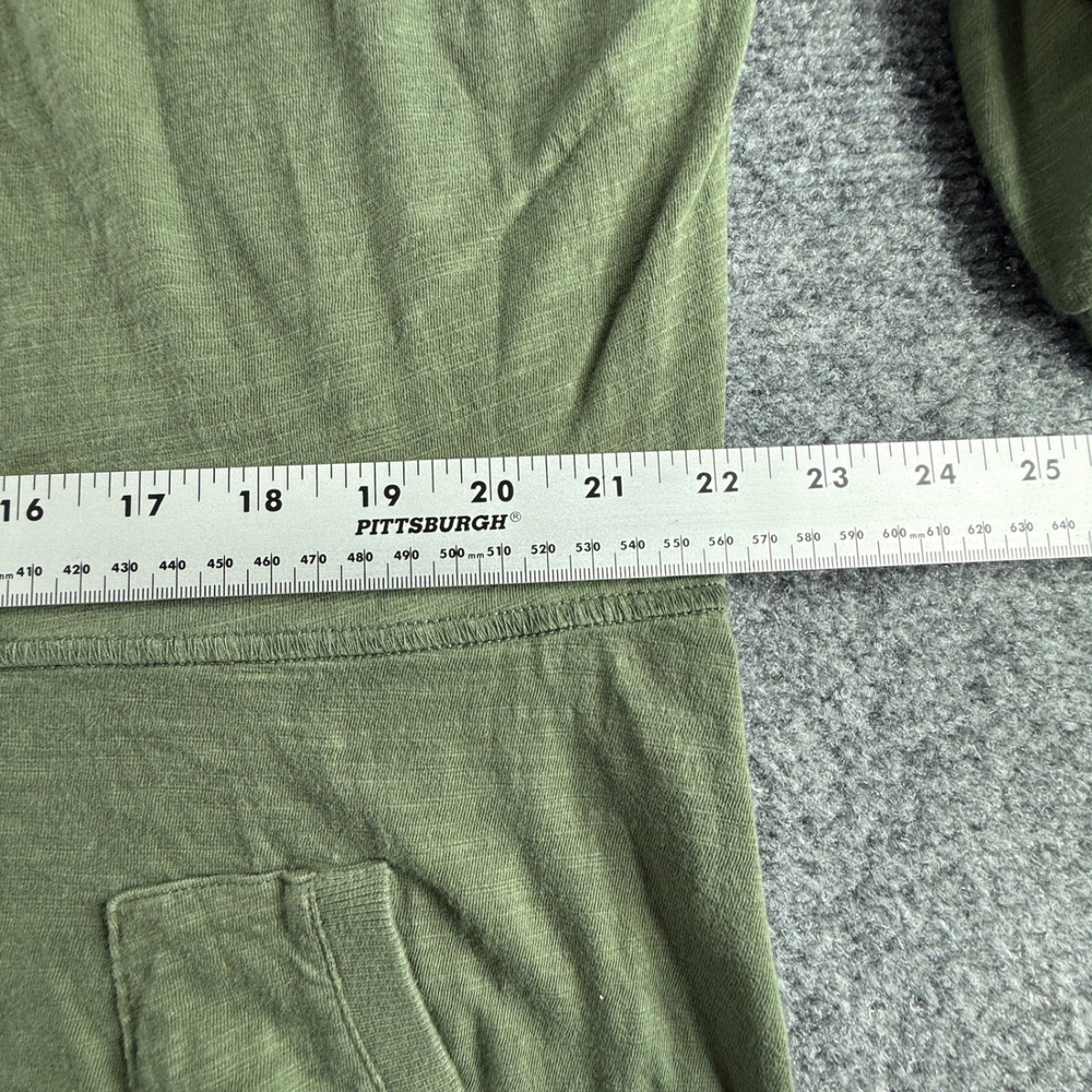 Intimately Free People Olive Green Slub Knit V-Neck Maxi Dress Small 0551 - Picture 8 of 8